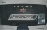 2023-24 Upper Deck Engrained Hockey Hobby, 10 Box Case