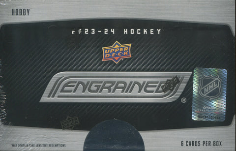2023-24 Upper Deck Engrained Hockey Hobby, Box
