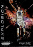 2016-17 Stephen Curry Panini Prizm EXPLOSION Golden State Warriors #17 3
