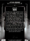 2020 Kylo Ren Topps Masterwork GREEN 87/99 #24