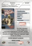 2022 Magik Upper Deck Marvel Platinum #W149 COVER VARIANT RAINBOW