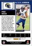 2023 Puka Nacua Panini Contenders VARIATION ROOKIE TICKET JERSEY RELIC RC #TS13V Los Angeles Rams