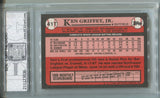 1989 Ken Griffey Jr. Topps Traded ROOKIE RC ECG 9 #41T Seattle Mariners HOF 3036