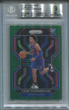 2021-22 Cade Cunningham Panini Prizm GREEN ROOKIE RC BGS 9 #282 Detroit Pistons 5037