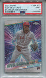 2024 Elly De La Cruz Topps Chrome STARS OF THE MLB ROOKIE RC PSA 10 #CSMLB-23 Cincinnati Reds 3966