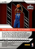 2018-19 Shai Gilgeous-Alexander Panini Prizm ROOKIE RC #184 Los Angeles Clippers MVP
