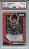 2018-19 Trae Young Panini Prizm Choise ROOKIE AUTO AUTOGRAPH RC PSA 9 #RSTYG Atlanta Hawks 0626