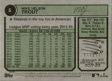 2023 Mike Trout Topps Heritage IMAGE VARIATION SP #5 Anaheim Angels