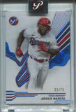 2024 Adolis Garcis Topps Pristine BLUE PULSAR REFRACTOR 23/75 #221 Texas Rangers