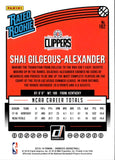 2018-19 Shai Gilgeous-Alexander Panini Donruss ROOKIE Los Angeles Clippers #162 2