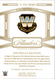 2024 Michelle McCool Panini Flawless WWE ACHIEVEMENTS AUTO 09/15 AUTOGRAPH #FA-MMC WWE HOF