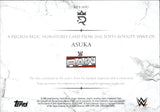 2025 Asuka Topps Royalty WWE REGALIA RELIC SIGNATURE DUAL SHIRT AUTO 07/99 AUTOGRAPH RELIC #RES-ASU Monday Night Raw