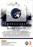 2025 Alanna Smith Panini Impeccable WNBA BRONZE 30/75 #46 Minneasota Lynx