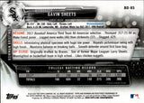 2023 Gavin Sheets Topps Archives Signature AUTO 28/99 AUTOGRAPH #BD-85 Chicago White Sox