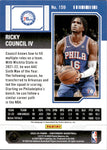 2023-24 Ricky Council IV Panini Contenders ROOKIE FINALS TICKET AUTO 29/49 AUTOGRAPH #159 Philadelphia 76ers