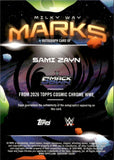 2026 Sami Sayn Topps Cosmic Chrome ORANGE RAYWAVE MILKY WAY MARKS AUTO 20/25 AUTOGRAPH #NA Friday Night Smackdown