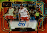 2025-26 Abel Ruiz Select La Liga PITCHSIDE SIGNATURES TIE-DYE AUTO 11/25 GIRONA FC #PS-AR