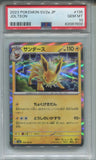 2023 Jolteon Pokemon Scarlet & Violet 2a JAPANESE PSA 10 #135 1502