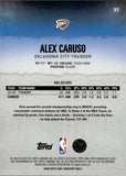 2025-26 Alex Caruso Topps Signature Class ORANGE REFRACTOR 20/50 #98 Oklahoma City Thunder