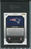 2024 Drake Maye Panini Prizm GREEN ICE PRIZM EMERGENT ROOKIE RC SGC 8.5 #4 New England Patriots 1301