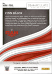 2023 Finn Balor Panini Immaculate Collection WWE MODERN MARKS AUTO 32/49 AUTOGRAPH #MM-FBL Monday Night Raw