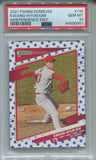 2021 Kwang-Hyun Kim Panini Donruss INDEPENDENCE DAY PSA 10 #110 St. Louis Cardinals 0951