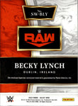 2022 Becky Lynch Panini Select WWE SELECTIVE SWATCHES SHIRT RELIC #SW-BLY Monday Night Raw 2