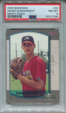 2000 Adam Wainwright Bowman ROOKIE RC PSA 8 #93 Atlanta Braves 1786