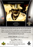 2005 Aaron Brooks Upper Deck Exquisite PATCH 14/15 RELIC #EP-AA New Orleans Saints