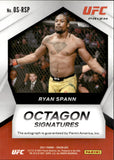2021 Ryan Spann Panini Prizm UFC ROOKIE OCTAGON SIGNATURE AUTO AUTOGRAPH RC #OS-RSP Light Heavyweight