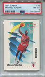 1991 Michael Jordan Skybox Basketball PSA 8 #39 CHICAGO BULLS 0697