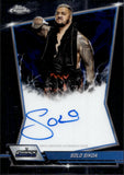 2026 Solo Sikoa Topps Chrome WWE BLUE BRAND AUTO AUTOGRAPH #BBA-SOL Friday Night Smackdown 3