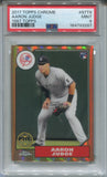 2017 Aaron Judge Topps Chrome 1987 DESIGN ROOKIE RC PSA 9 #87T8 New York Yankees 3287