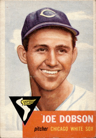 1953 Joe Dobson Topps #5 Chicago White Sox BV $50