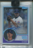 2021 Kerry Wood Topps Clearly Authentic AUTO AUTOGRAPH #70TBA-KW Chicago Cubs