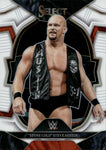 2023 "Stone Cold" Steve Austin Panini Select WWE WHITE CONCOURSE LEVEL 079/125 #37 WWE Legend