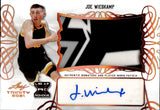 2021 Joe Wieskamp Leaf Trinity ROOKIE JUMBO PATCH AUTO AUTOGRAPH RELIC RC #PA-JW1 San Antonio Spurs