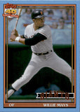 2021 Willie Mays Topps Archives BLUE FOIL 17/25 #198 San Francisco Giants HOF