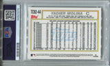 2021 Yadier Molina Topps Update 1992 CHROME REDUX PSA 10 #TC9244 St. Louis Cardinals 1070