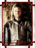 2021 Eddard Stark Rittenhouse Game of Thrones THE IRON ANNIVERSARY SERIES 1 RED 37/50 #40