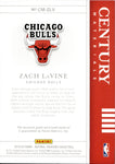 2019-20 Zach LaVine Panini National Treasures CENTURY MATERIALS JERSEY 66/99 RELIC #CM-ZLV Chicago Bulls