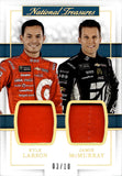 2017 Kyle Larson Jamie McMurray Panini National Treasures DUAL FIRE SUIT 03/10 RELIC #TD-LM Target