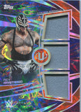 2025 Rey Mysterio Topps Universe WWE ORANGE WARP TRIPLE SUPERSTAR MAT 11/25 RELIC #TRS-RMY WWE HOF