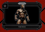 2023 The Rock Panini Prizm WWE RED PRIZM 181/299 #41 WWE Legend