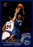2002-03 Michael Jordan Topps #10 Washington Wizards HOF