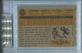 1960 Tommy Davis Topps BAS AUTHENTIC AUTO AUTOGRAPH #509 Los Angeles Dodgers 5209