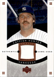 2005 Catfish Hunter Upper Deck Sweet Spot Classic MATERIALS JERSEY RELIC #CM-CH New York Yankees HOF