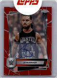 2025 JD McDonagh Topps Chrome RED REFRACTOR AUTO 5/5 AUTOGRAPH #122 Monday Night Raw