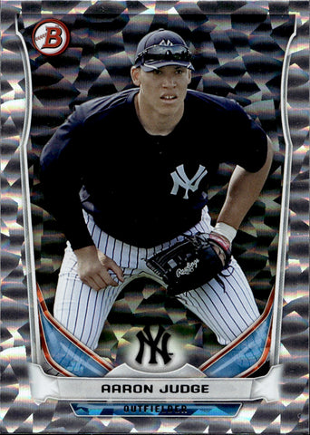 2014 Aaron Judge Bowman SILVER ICE #TP-39 New York Yankees