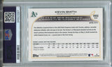 2022 Kevin Smith Topps Holiday METALLIC ROOKIE RC PSA 10 #HW68 Oakland A's 1097